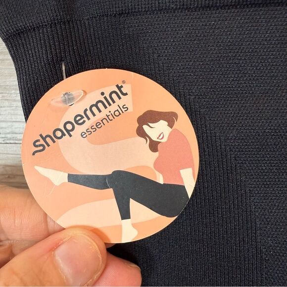 Shapermint Women's Black High-Waisted Leggings - Picture 5 of 5